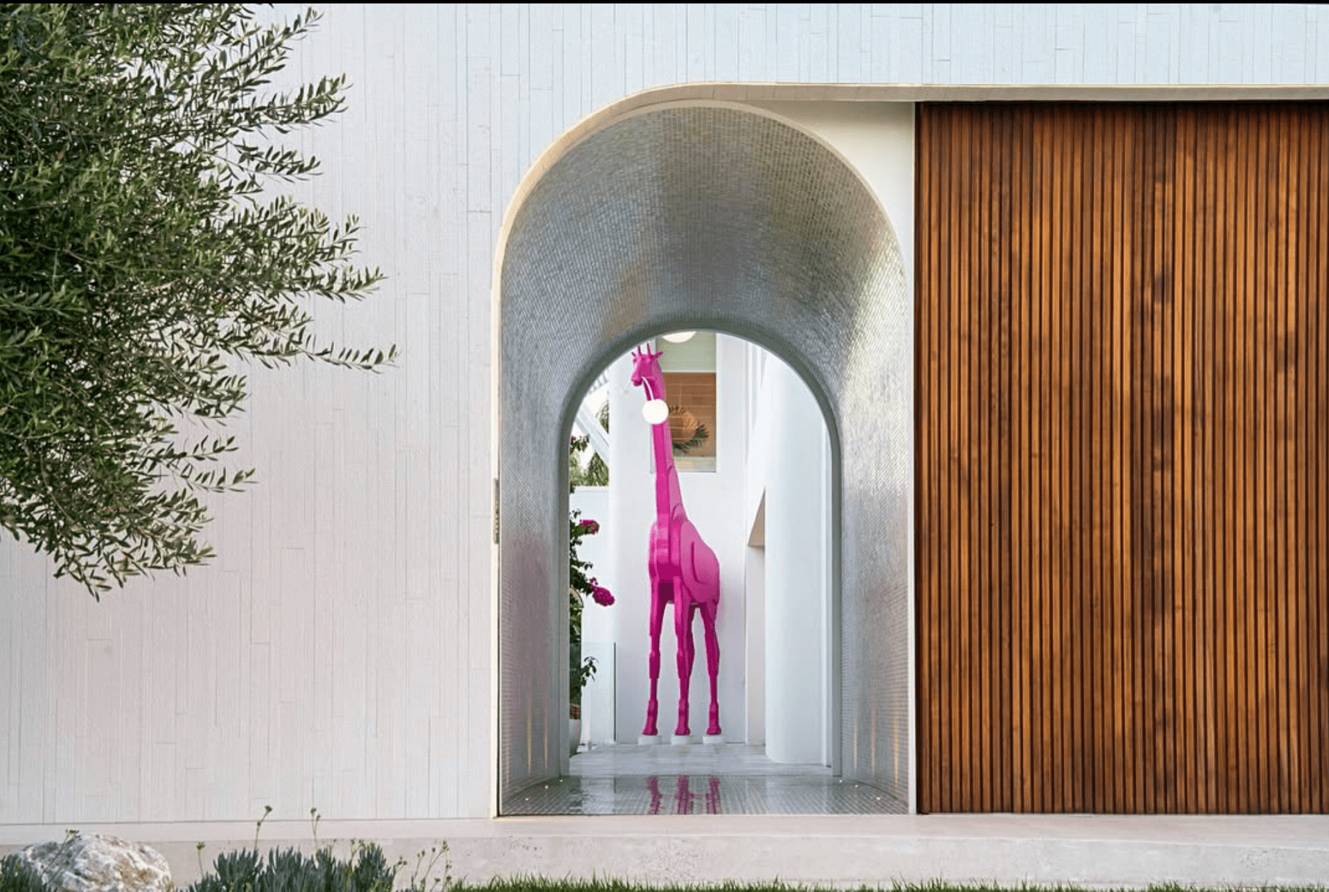 Entrance archway